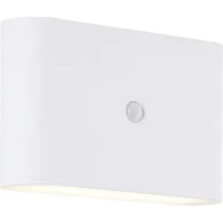 Brilliant Xino G80605/05 LED-Außenwandleuchte mit Bewegungsmelder LED LED fest eingebaut 34 W Weiß