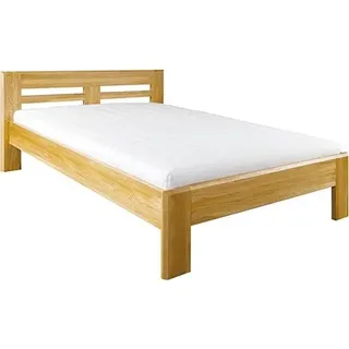 Holzbett Echtes Holz Bett Massive 120x200 JVmoebel - Beige