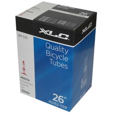 XLC Unisex – Erwachsene Fahrradschlauch-2508262405 Fahrradschlauch, Schwarz, One Size