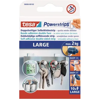 Tesa Klebestreifen Powerstrips Large 10 St.