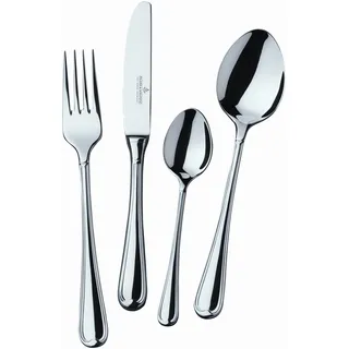 Besteck-Set "Ancona", silber (silberfarben), 24 Stk., Chromnickelstahl 18/10, PICARD & WIELPÜTZ SOLINGEN, Essbesteck-Sets, Besteck-Set, Made in Germany