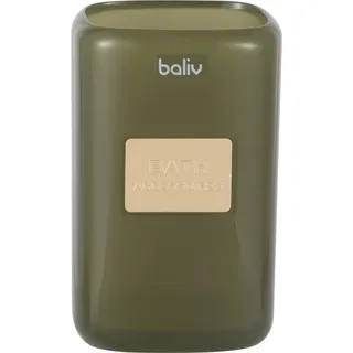 baliv Moss Green trend Zahnputzbecher Polyresin Khaki