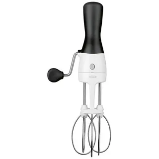 Oxo Good Grips Schneebesen mit Kurbel, silberfarben