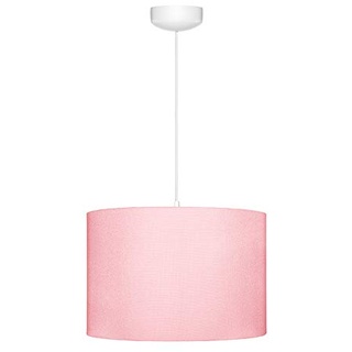 Lamps & Company Deckenleuchte Kinderzimmer, rosa Lampenschirm, Lampe Kinderzimmer Mädchen, ideal für Babyzimmer Deko und Jugendzimmer Deko Mädchen