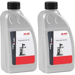AL-KO Hydrauliköl HLP 46 für AL-KO Holzspalter, 1 Liter (Packung mit 2)