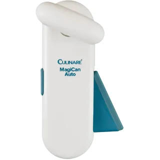 Culinare MagiCan Auto 2 Elektrischer Dosenöffner, Weiß, Kunststoff/Edelstahl, Einhandbedienung/Ein-Knopf-Deckelauswurf, 2 Jahre Garantie, C10011