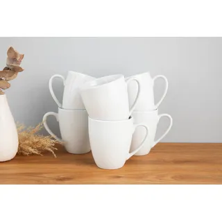OTTO home Kaffeetasse 0,3 l Weiß 6 St.