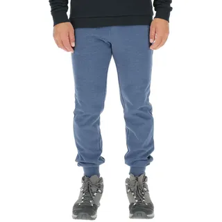 JEEP Herren J Mens Grille Small Print Tracksuit Bottoms On Back Pocket J23w Pants, Blau-Melange, XL EU