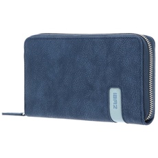 Bild von Geldbörse Mademoiselle Wallet Damengeldbörse 19 cm, Nubuk-blue