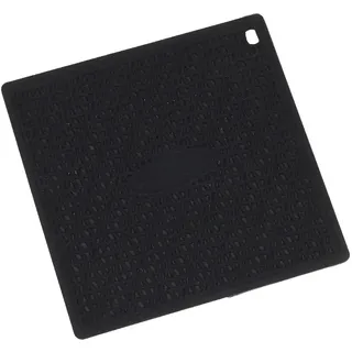 Silikomart | Topflappen aus Silikon, Maße 175 x 175 mm, Farbe Schwarz