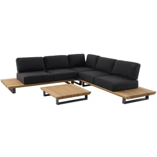 Royal Garden Basso Lounge-Set 4-tlg. Aluminium/Teak