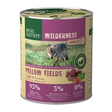 REAL NATURE WILDERNESS Adult Mellow Fields Büffel & Lamm 24x800 g