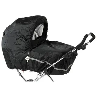 Babytrold Regenschutz Schwarz