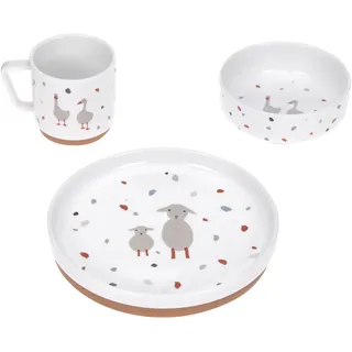 Lässig Kindergeschirrset »Tiny Farmer, Sheep/Goose