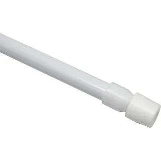 Gardinia Klemmstange Ø 6/8 mm Weiß 90 cm - 120 cm 2-er Pack
