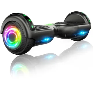 SISIGAD 6,5" Hoverboards mit Bluetooth und LED-Licht, Geschenk für Kinder
