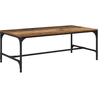 vidaXL Couchtisch Altholz 100 x 50 x 35 cm Holzwerkstoff - Braun
