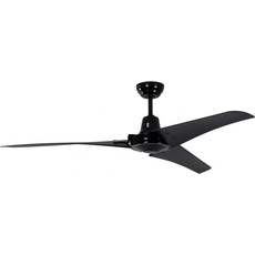 Bild von Vordries 142 cm Deckenventilator schwarz inkl. Wandschalter