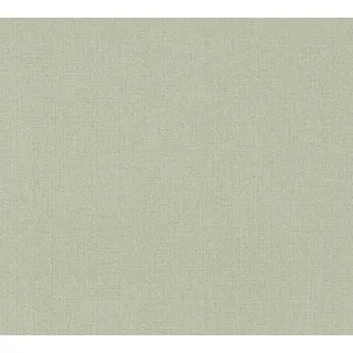 A.S. Création Tapete Linen Style in Grün – Gr.: onesize