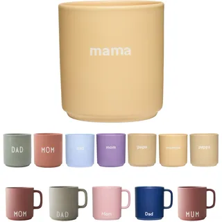 Design Letters Lieblingsbecher Beige MAMA Tasse | Weihnachtsgeschenke für Mama | Weihnachtsdeko, Weihnachten | Kaffeebecher Porzellan | Geschenke für Mama, Mom Geburtstagsgeschenk, Kaffeetassen 250 Ml