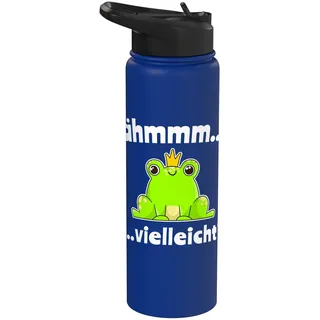 Lustige Frösche Froschmotiv Froschprinz Laubfrosch Frosch Stainless Steel Insulated Water Bottle