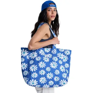 Roxy Anti Bad Vibes Strandtasche Baumwolle Coconut Milk Flower Soul