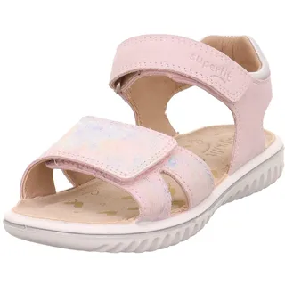 superfit Mädchen Sparkle Sandale, Rosa Silber 5530, 31 EU