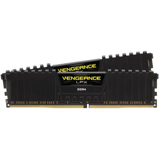 Corsair Vengeance LPX DDR4 3200MT/s 16GB Modul (2x8GB) CL16 Schwarz CMK16GX4M2B3200C16