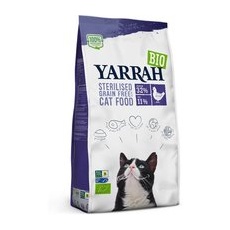 2 kg Sterilised Yarrah Bio Hrană uscată pentru pisici