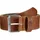 Singi Gürtel Leder 4 cm Braun 110