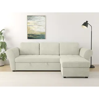 trends by hg »Lasse L-Form, B: 259 cm« mit Bettfunktion & Bettkasten