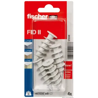 Fischer FID II Dämmstoffdübel 50 mm 4 Stück