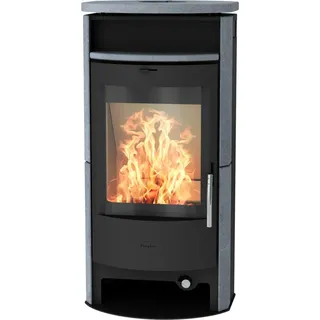FIREPLACE Heathus Dauerbrand Parma Speckstein Schwarz