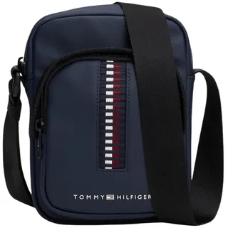 Tommy Hilfiger Herren Umhängetasche Mini Reporter Klein, Blau (Space Blue), Einheitsgröße
