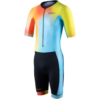 ZONE3 Activate+ Kurzarm-trisuit - Neon / Black - L