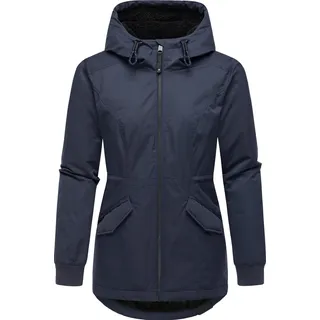 Ragwear Damen Jacke Dowey Warm Rain XS blau