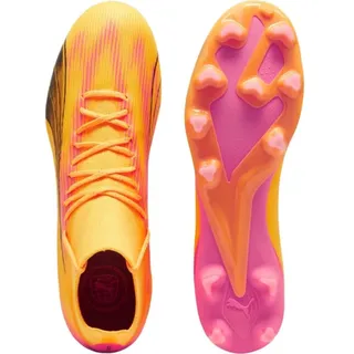 Ultra Pro FG/AG Herren Sun Stream-Puma Black-Sunset GLow Herren 40,5