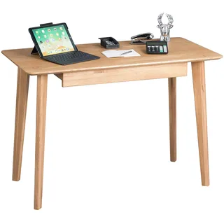 M2 Kollektion Kevin Schreibtisch/Sekretär, Holz, braun, Breite 110cm, Höhe 75cm, Tiefe 55cm