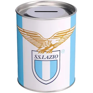 Only4fan S.r.l. SS Lazio Spardose, Offizielles Produkt, Minimalistisch, Blau, Sparschwein, Erwachsene, SS Lazio Fans, Erwachsene, Unisex