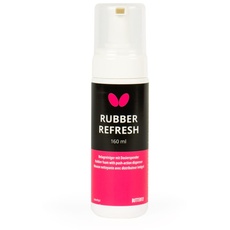 Butterfly Rubber Refresh | Profi Tischtennis-Schaumreiniger für Belagoberflächen 160 ml | Made in Germany