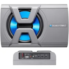 Blaupunkt Blue Magic XLf 200 A 300 Watt Low Profile Active Subwoofer System