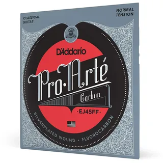 D'Addario Pro-Arté Carbon, Dynacore Basses, Normal Tension (EJ45FF)