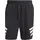 3-Streifen Badeshorts Black/White L