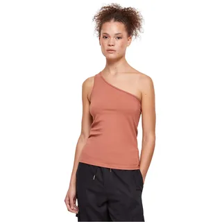 Urban Classics Damen Top Ladies Asymmetric Top Terracotta M