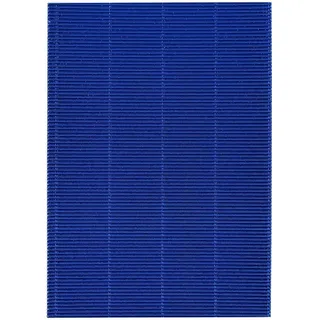 TTS Bastelwellpappe Metallic, 35 x 24cm, Metallisches Blue, 10 Stk