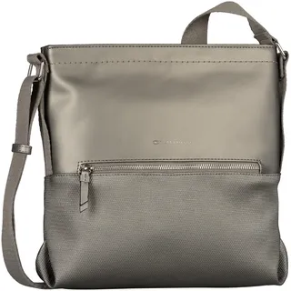 Tom Tailor Umhängetasche Erin Cross Bag M Metallic Grey