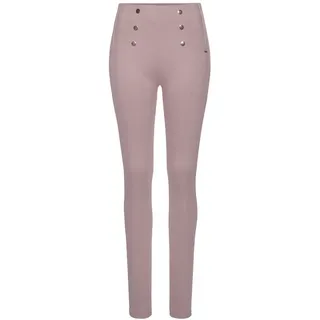 LASCANA Highwaist Leggings Damen rosenholz Gr.40/42
