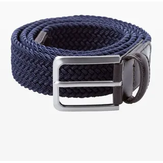Brax Herren Gürtel, blau Textil, Marine, 100