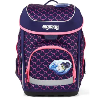 ergobag cubo 5-tlg. Meerjungfrau lila/pink