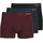 Bamboo Trunks unifarben rot XL 3er
